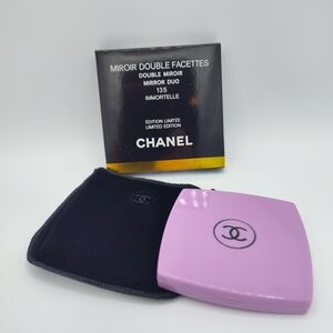 CHANEL Mirror Duo #135 Immortelle Purple Compact | Limited Edition NIB W/Pouch